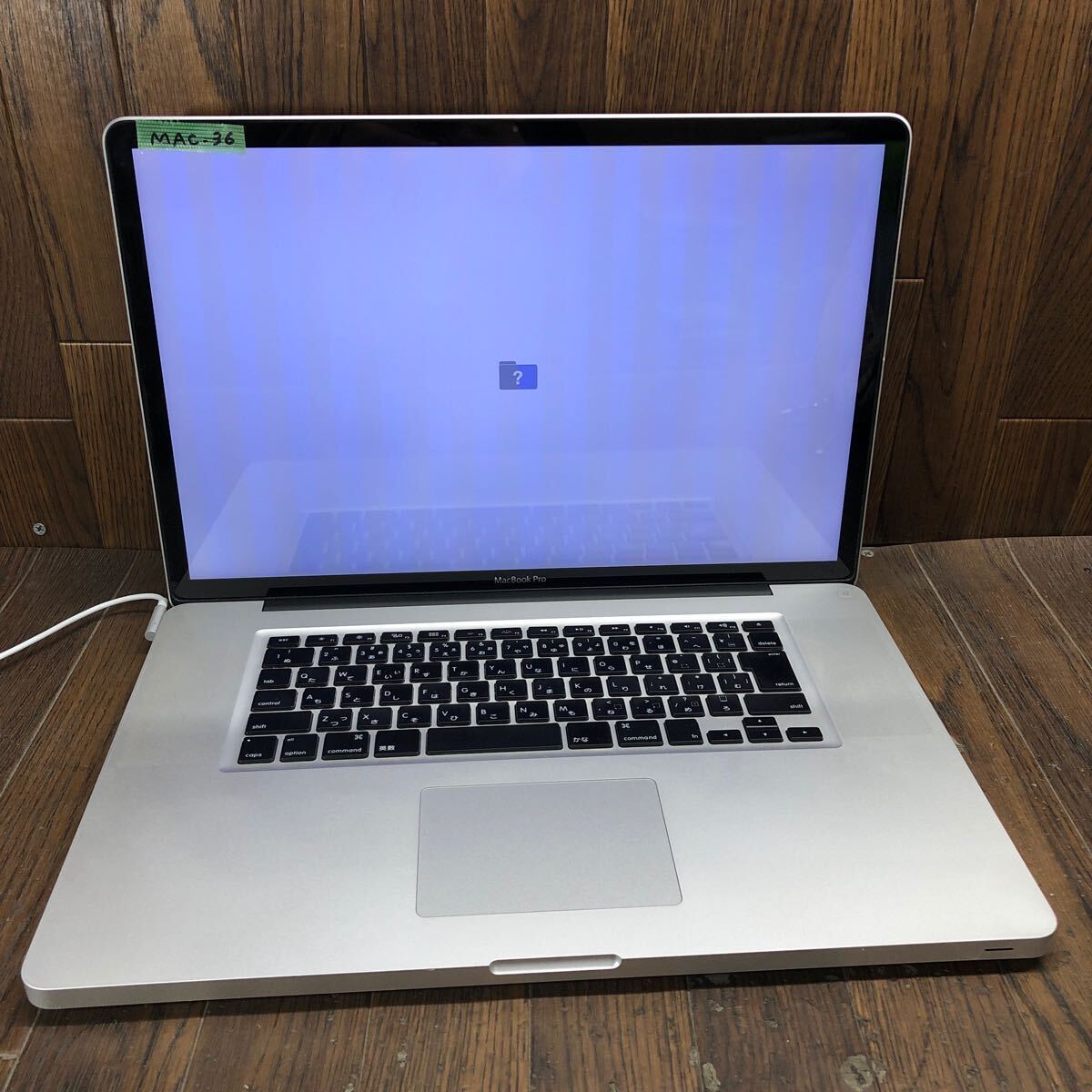 MAC-36 激安 MacBook Pro 17-inch Model：A1297 起動確認済み メモリ