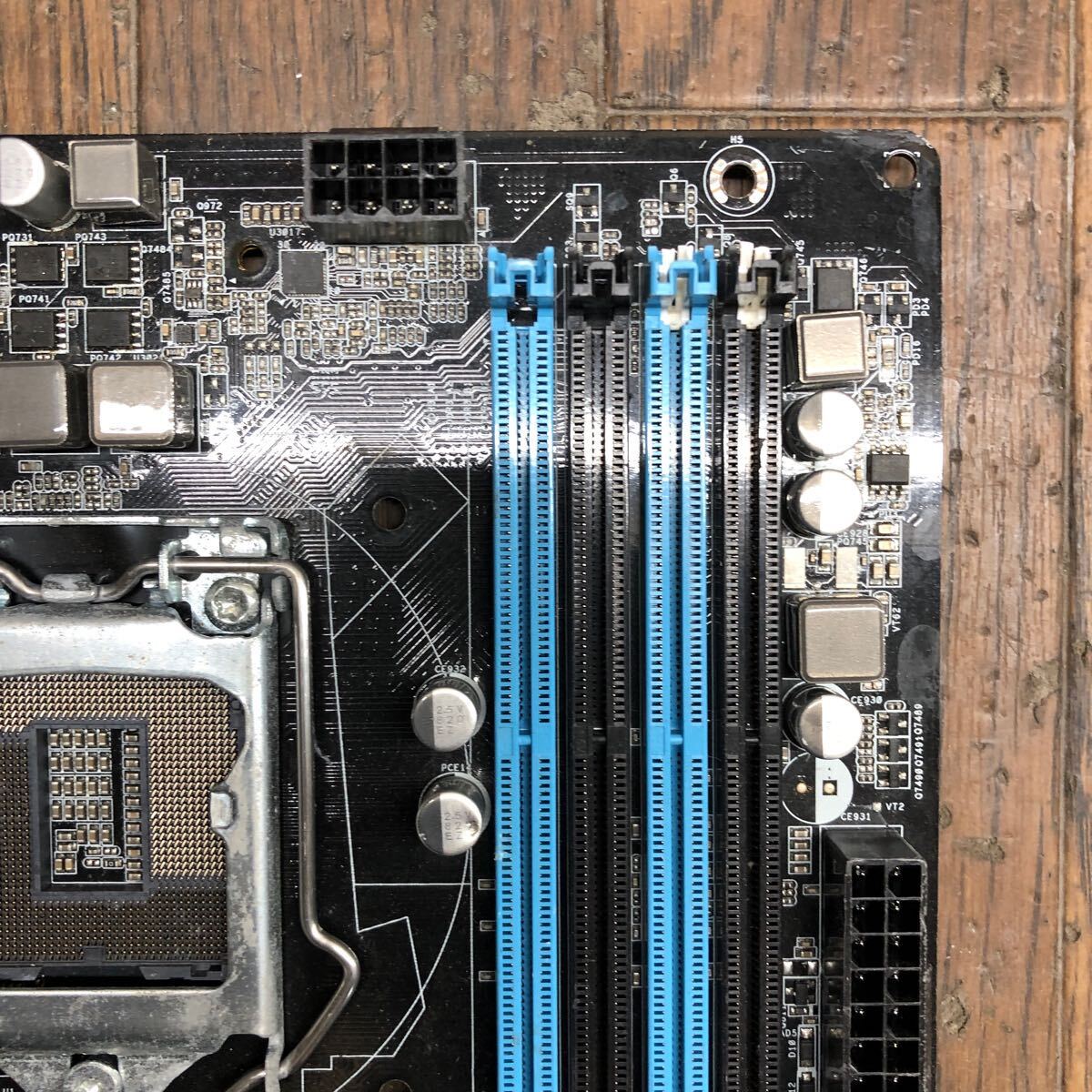 MG3-15 激安 マザーボード ASRock H97 Pro4 LGA1150 通電確認済み ジャンク_画像5