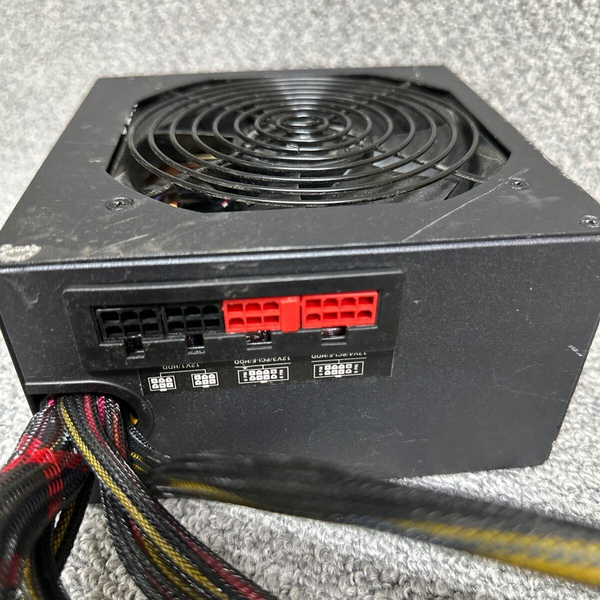 DB3-51 激安 PC 電源BOX Antec TRUEPOWER 650 TP-650 650W 電源ユニット 電源テスターにて電圧確認済み 中古品の画像6