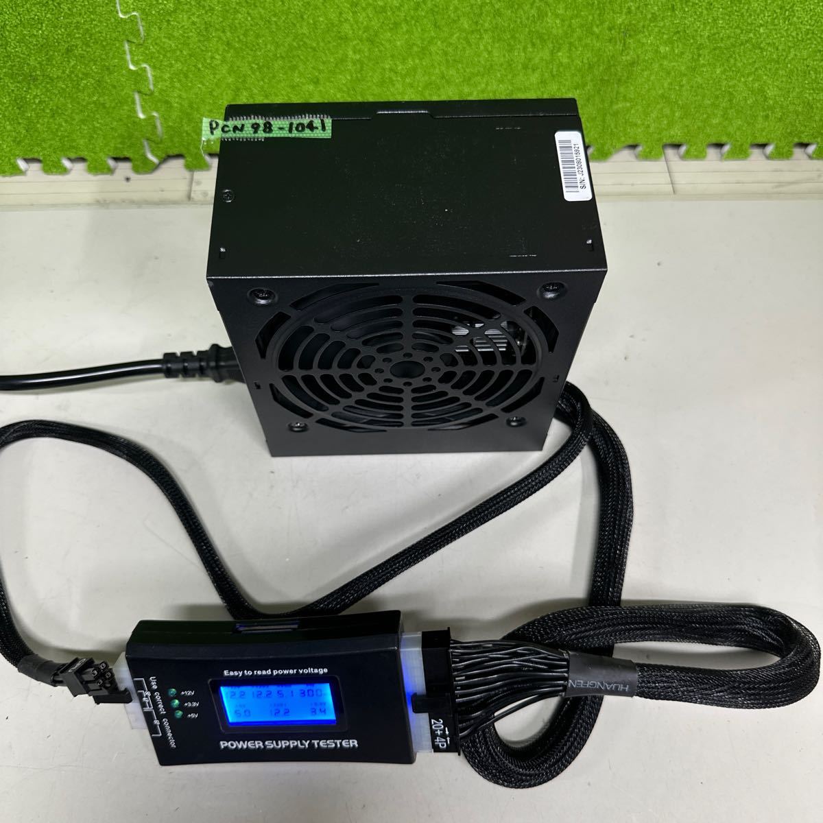 PCN98-1041 激安 PC 電源BOX 玄人志向 ? KRPW-BK750W/85+ ? 750W ? 電源ユニット 電源テスターにて電圧確認済み 中古品の画像1