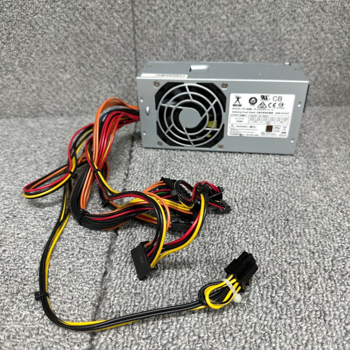 DB3-135 激安 PC 電源BOX IN WIN POWER MAN IP-S300EF7-2 H 300W 80PLUS BRONZE 2個セット 電源ユニット 電圧確認済み 中古品_画像7