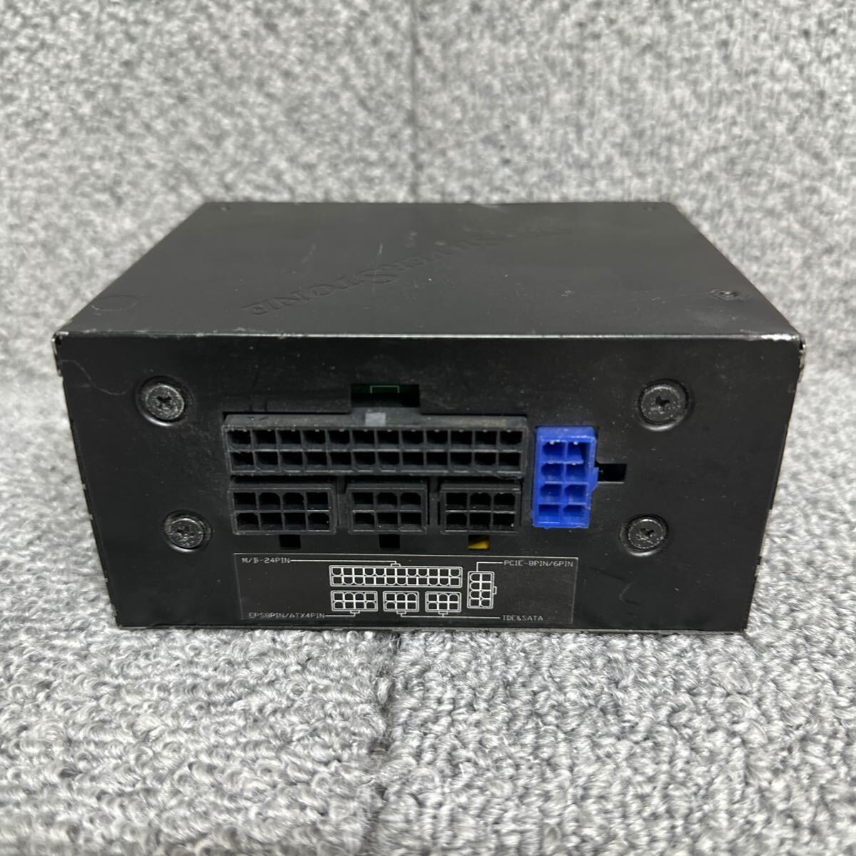 DB3-143 激安 PC 電源BOX SILVER STONE SST-ST45SF-G SFX form factor 80PLUS GOLD 450W 電源ユニット 電圧確認済み 確認用配線使用 中古品_画像3