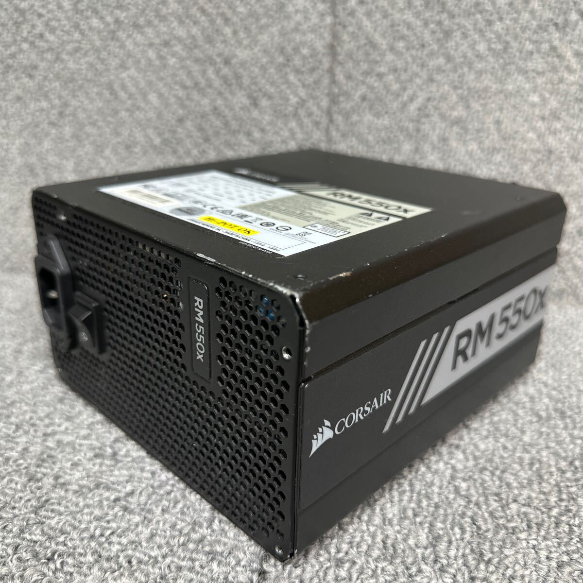 DB3-147 супер-скидка PC источник питания BOX CORSAIR RM550x RPS0014 CP-9020090/75-010884 550W источник питания напряжение подтверждено проверка для электропроводка использование б/у товар 