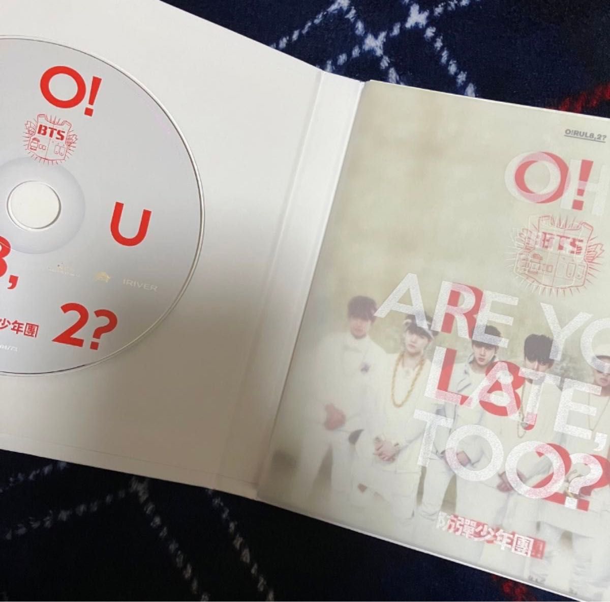 公式　BTS フォトブック付き　CD 1st MINIアルバム　O!RUL8,2? 全員トレカ付き　