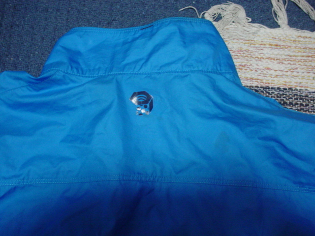 中古：Mountain Hardwear：マウンテンハードウェア：ナイロンジャケット：Lサイズ：OM6459:青系色 の画像7
