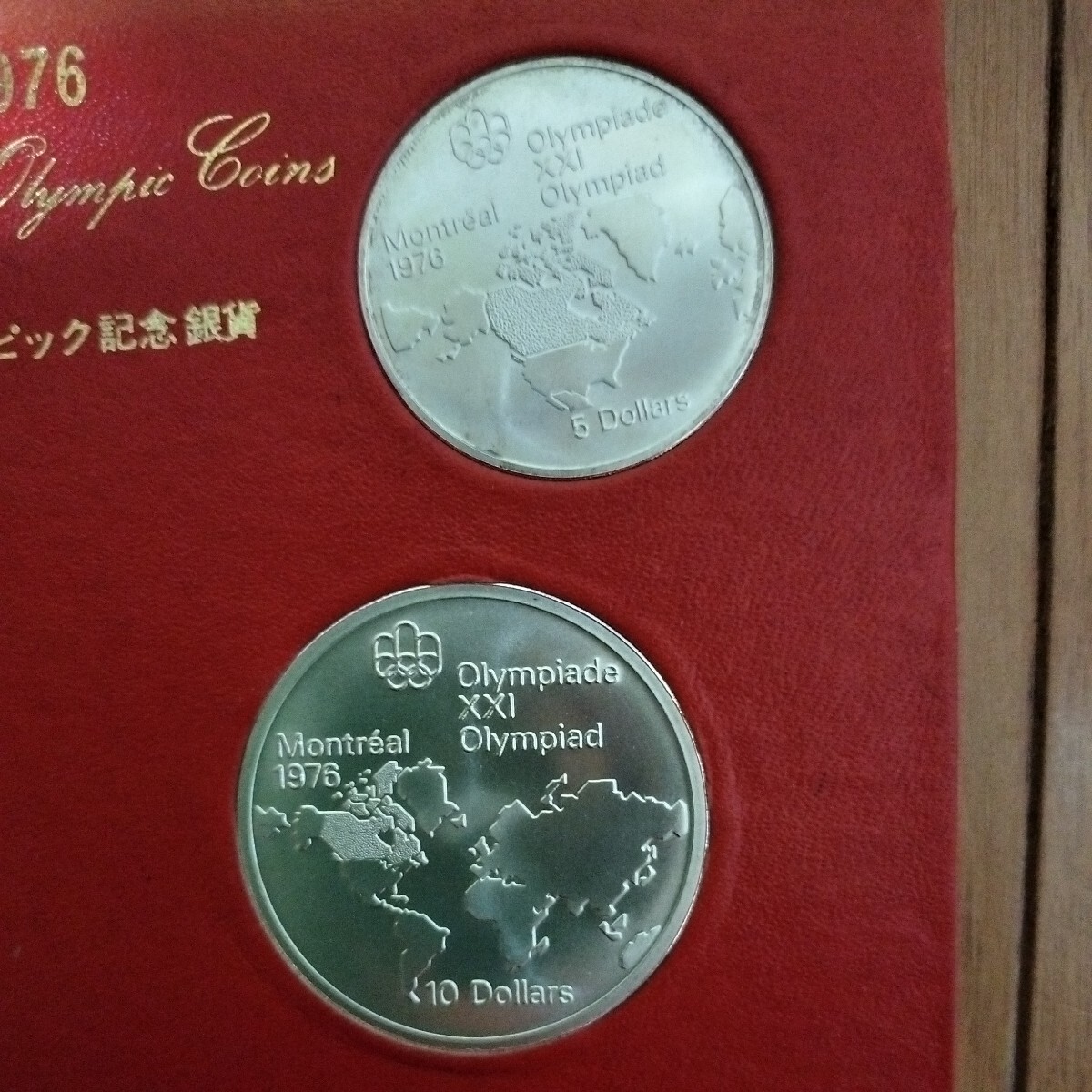 記念硬貨 1976 カナダオリンピック記念硬貨 記念銀貨 10ドル コイン 5ドルの画像3