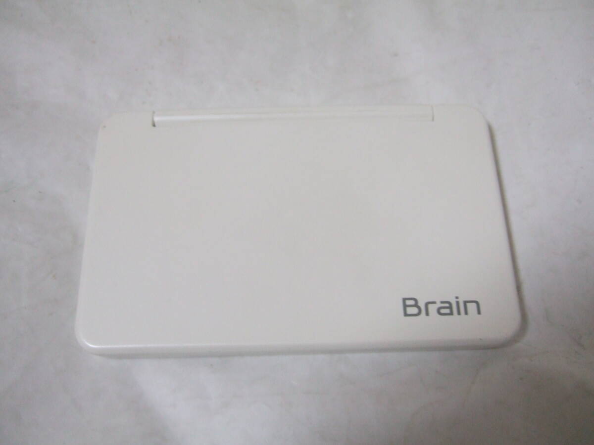 SHARP シャープ カラ―電子辞書 Brain ホワイト系 PW-SH4の画像5