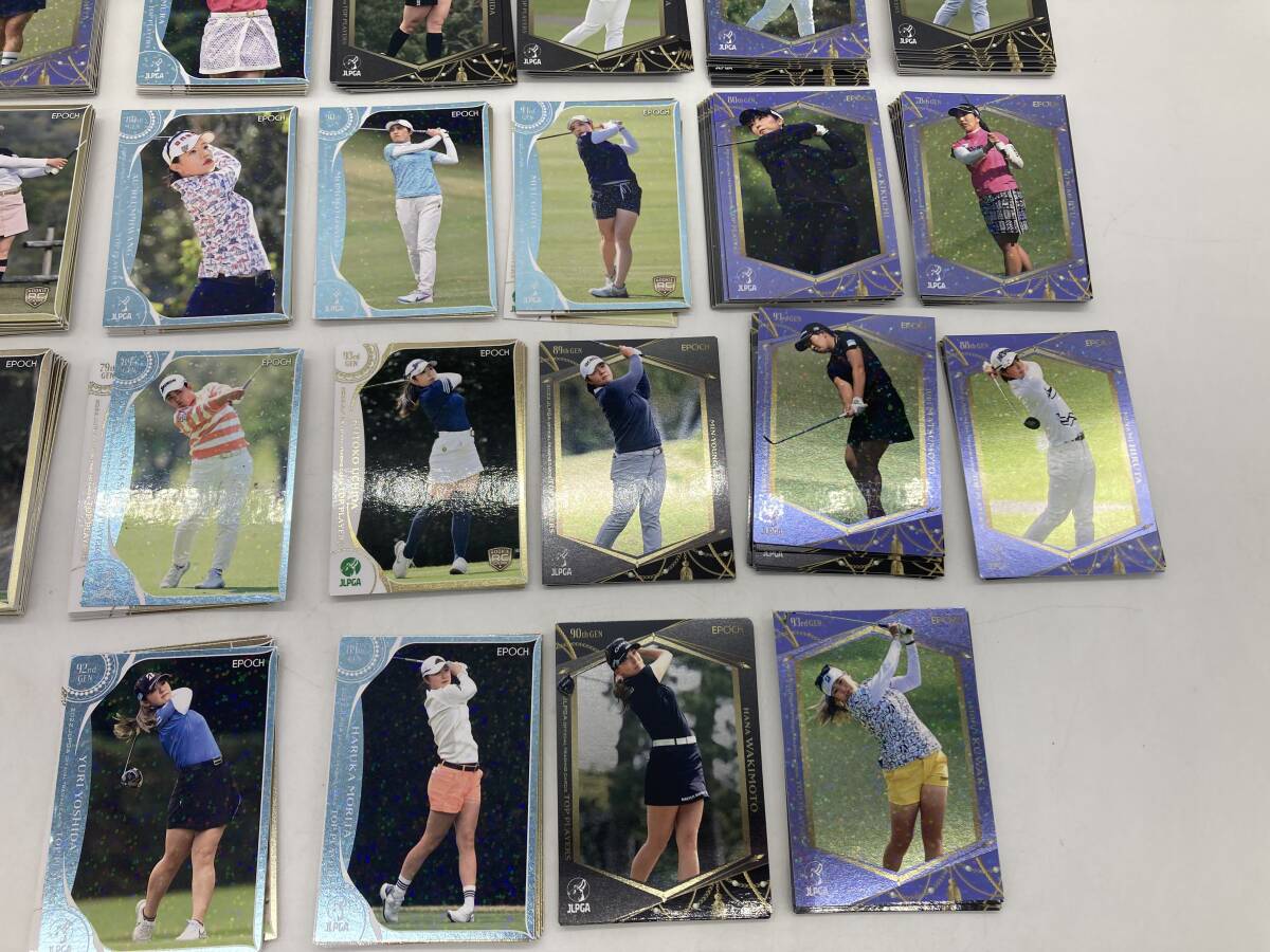 【大量まとめ】EPOCH JLPGA 女子プロゴルフ カード 約190枚 2022 2023 エポック トレーディングカード トレカ TCGの画像4