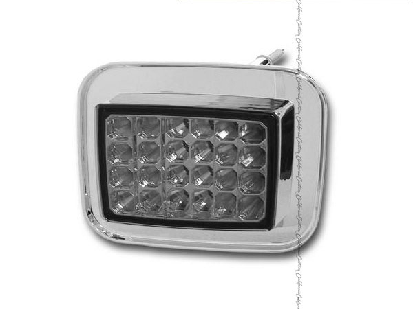 IPCW 正規品 クリスタル LED パークシグナルランプ スモーク パークシグナルライト ウインカーランプ ウインカーライト 03-09y ハマー H2_画像2
