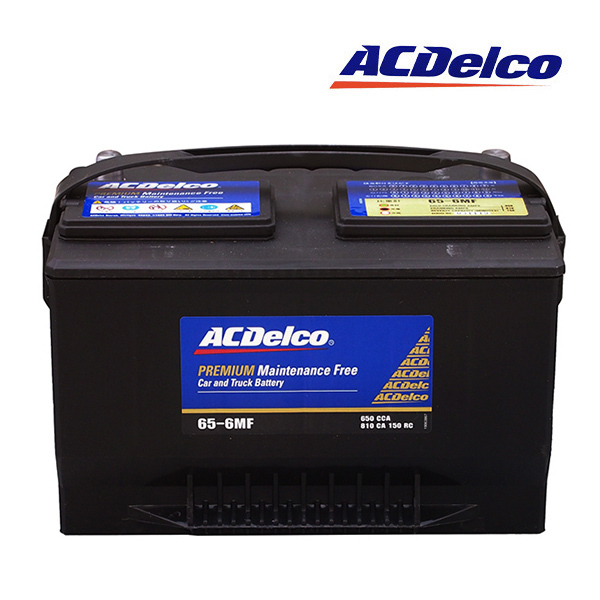 送料無料 正規品 AC DELCO ACデルコ バッテリー 65-6MF エクスプローラー/ナビゲーター/エコノライン/ラムピックアップ他_画像1