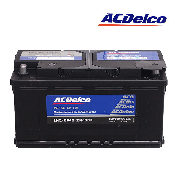 送料無料 正規品 AC DELCO ACデルコ 欧州車用 バッテリー LN5 メンテナンス ベンツ W221/W211/W219/X204/X164/W639 ボルボ XC90/XC70等_画像1