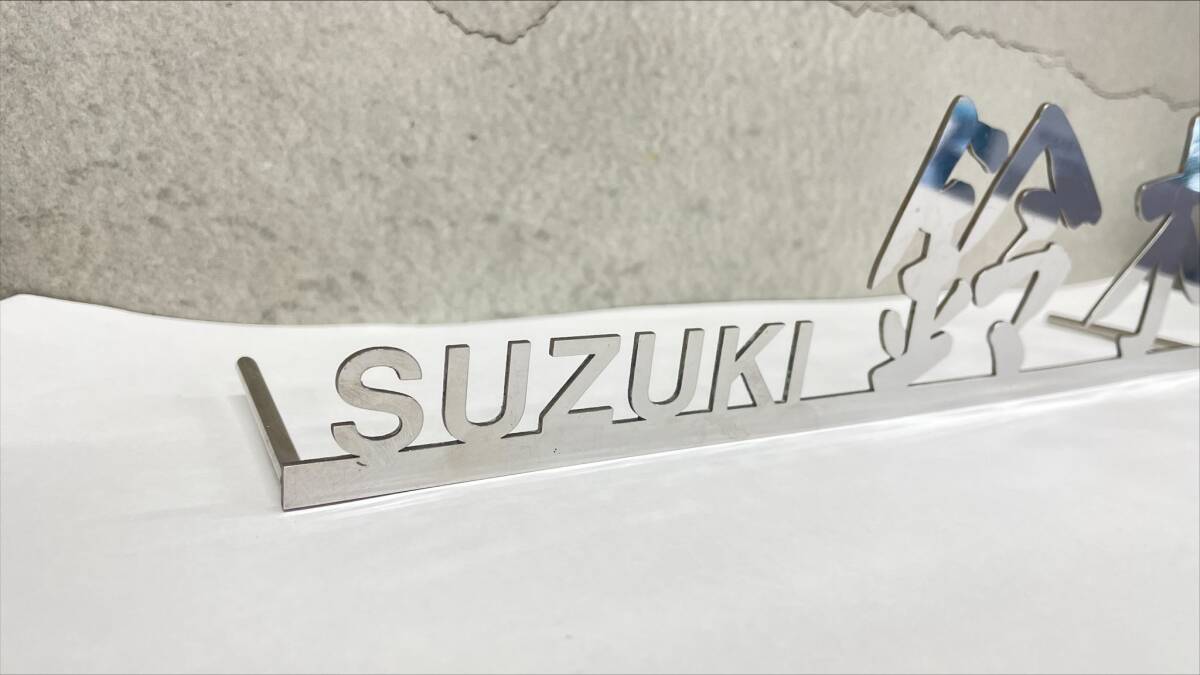  Suzuki SUZUKI sample liquidation nameplate nameplate scratch equipped B class goods 