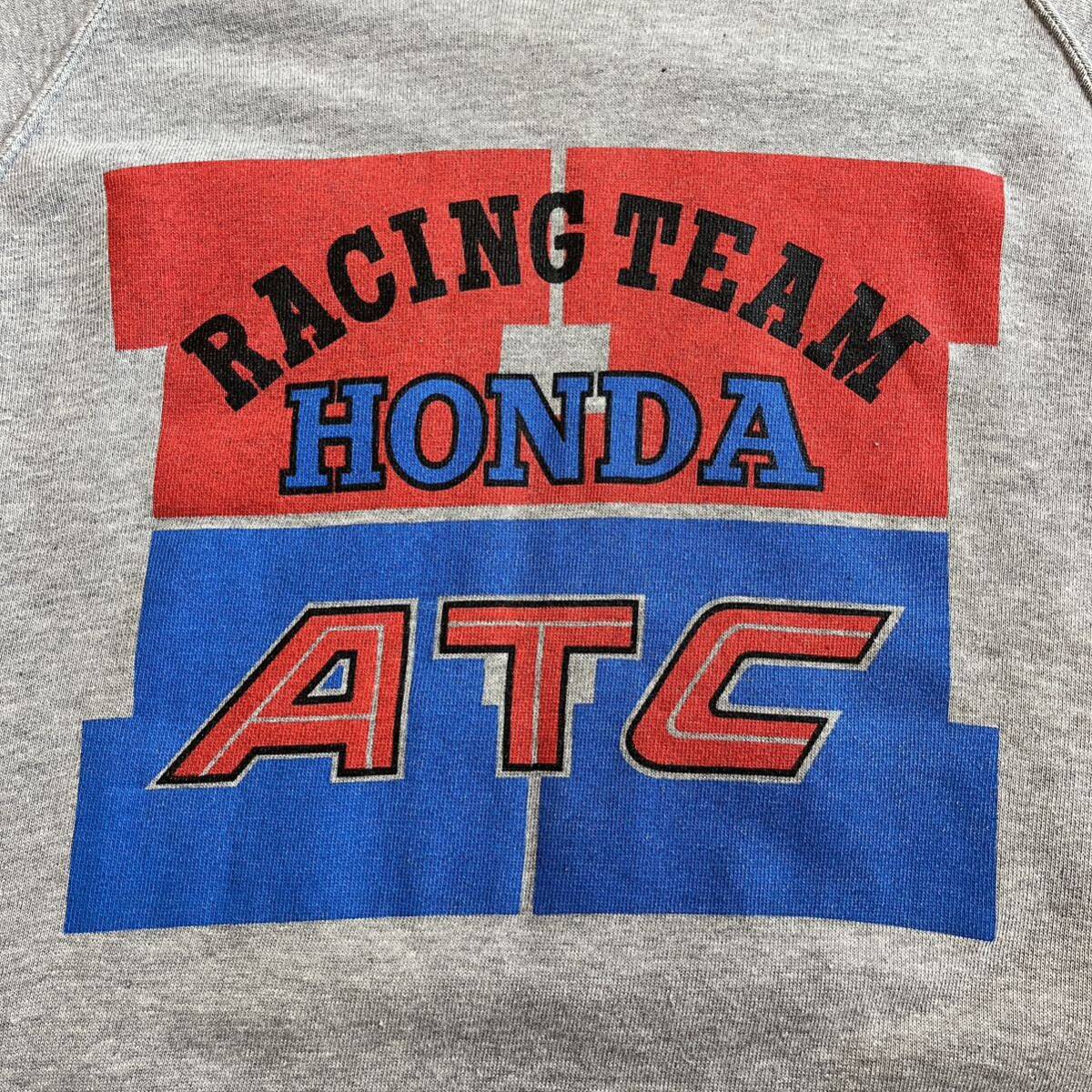 80年代頃 HONDA ATC Racing Team スウェット トレーナー ホンダ バギー レーシング チーム 80s ヴィンテージ_画像3