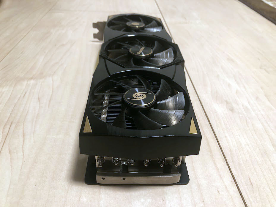 ジャンク品　LEADTEK製 WinFast RTX 3080 HURRICANE 10G/本体のみ_画像4