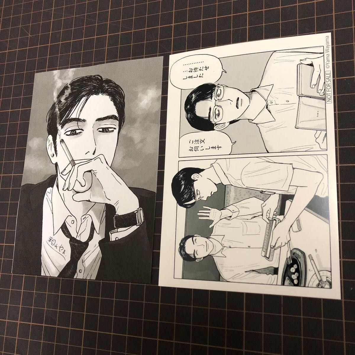 カラオケ行こ ファミレス行こ HMV 特典 ペーパー イラストカード カラオケ行こ ファミレス行こ HMV 特典 ペーパー イラストカード