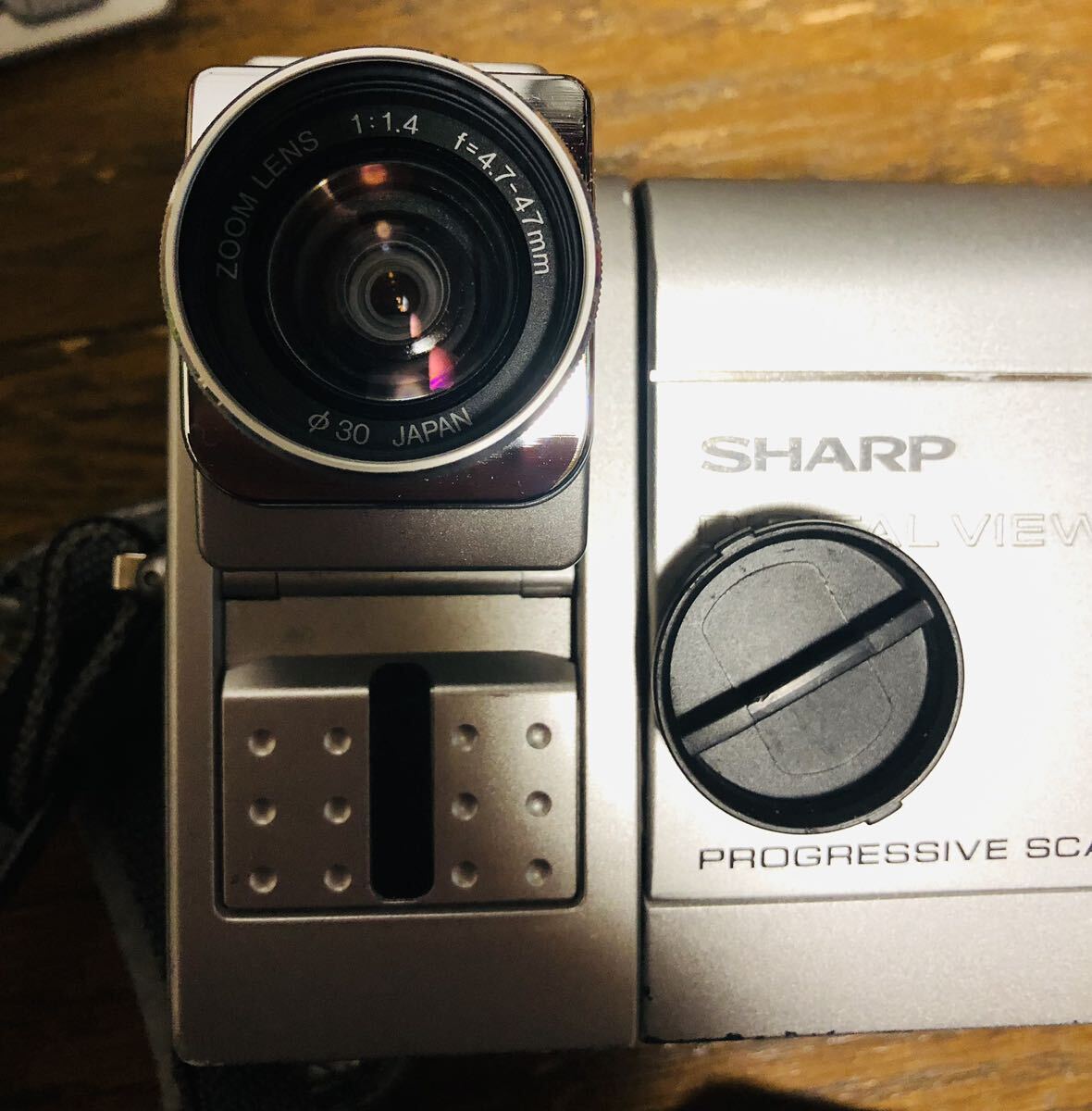 ★作動確認済 シャープ SHARP VL-FD1 液晶デジタルビデオカメラ _画像5