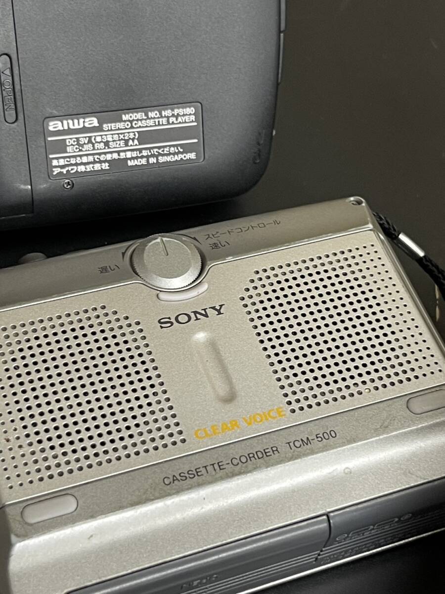 【送料無料】カセットテープ 3本 まとめ売り SONY TCM-500 WINTECH PCT-02RM aiwa HS-PS180の画像5