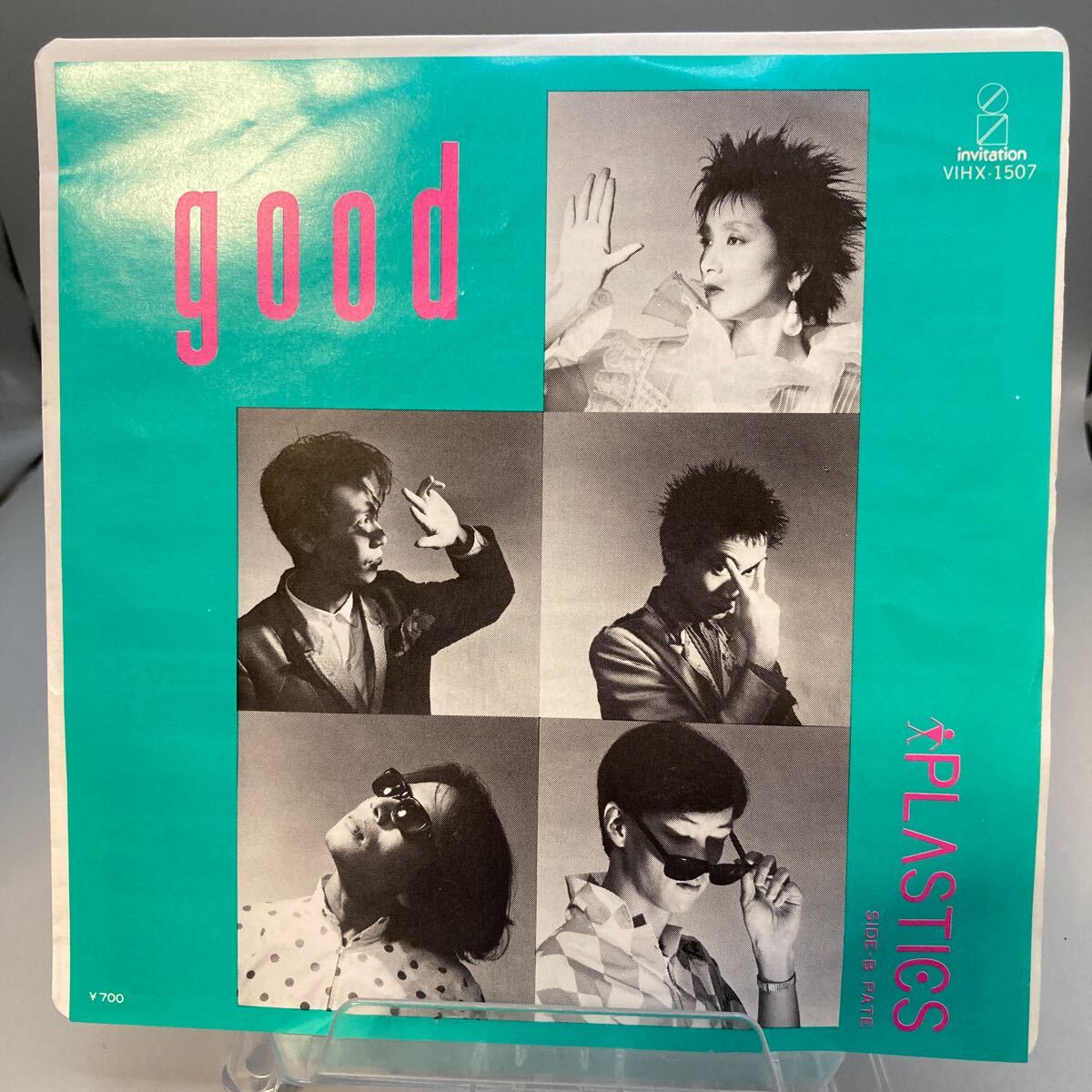 再生良好 EP/プラスチックス(立花ハジメ)「Good / Pate (1980年・VIHX-1507・ミニマル・ニューウェイヴ・シンセポップ)」の画像1