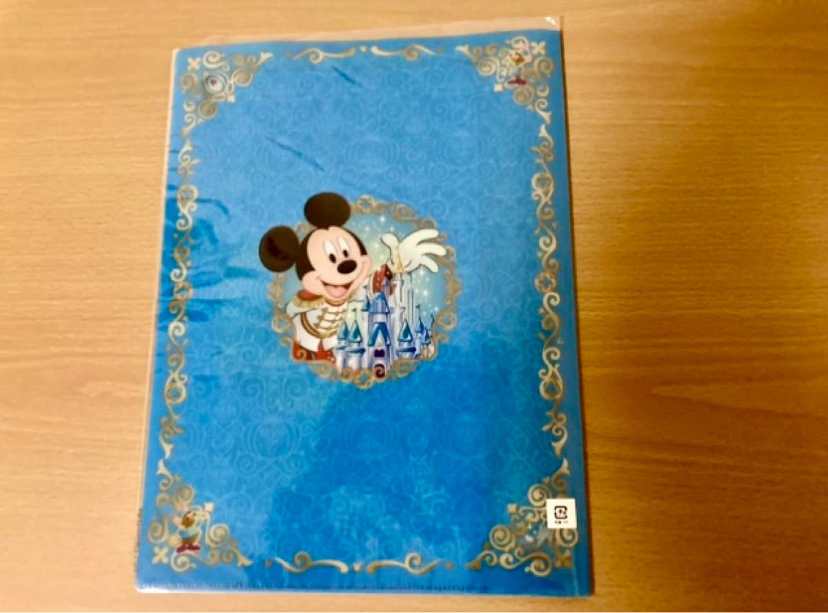 ディズニーランド　28周年　クリアファイル　新品　シンデレラ城　ミッキー　ディズニーリゾート　Disney 　