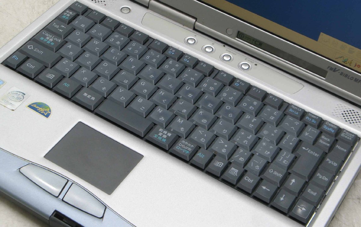 富士通 FMV-BIBLO MF3/45 FMVMF3453 □ Celeron-MobileCeleron 富士通 FMV-BIBLO MF3/45 FMVMF3453 □ Celeron-MobileCeleron
