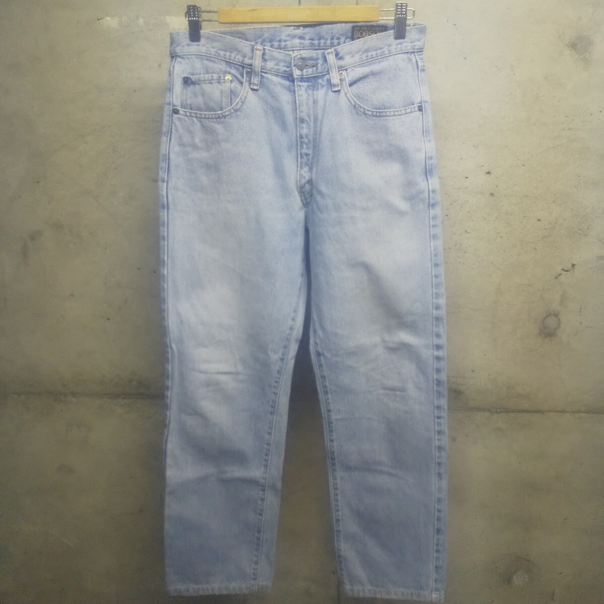 90s BOBSON / ボブソン ケミカル デニム W31 jeans Gパン ジーパン vintage ヴィンテージ ビンテージ 古着 used_画像1