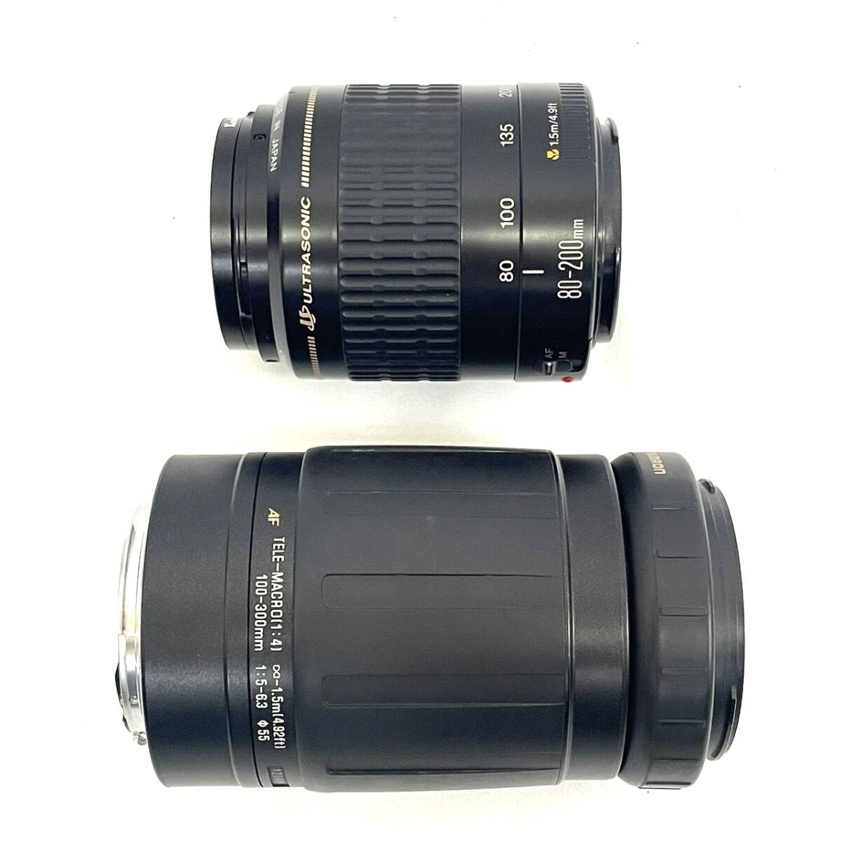 【4796】Canon キャノン レンズ7個セット SIGMA シグマ Tokina トキナー TAMRON タムロン EF75-300mm 1:4-5-6等！ バッグ付き _画像5