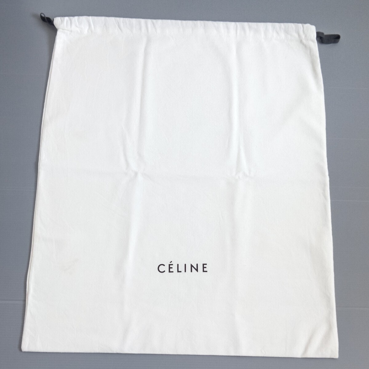 〔セリーヌ〕57×70cm 保存袋 巾着袋 布袋 保管袋 CELINE 正規品 大きめ 特大 （0065)_画像1