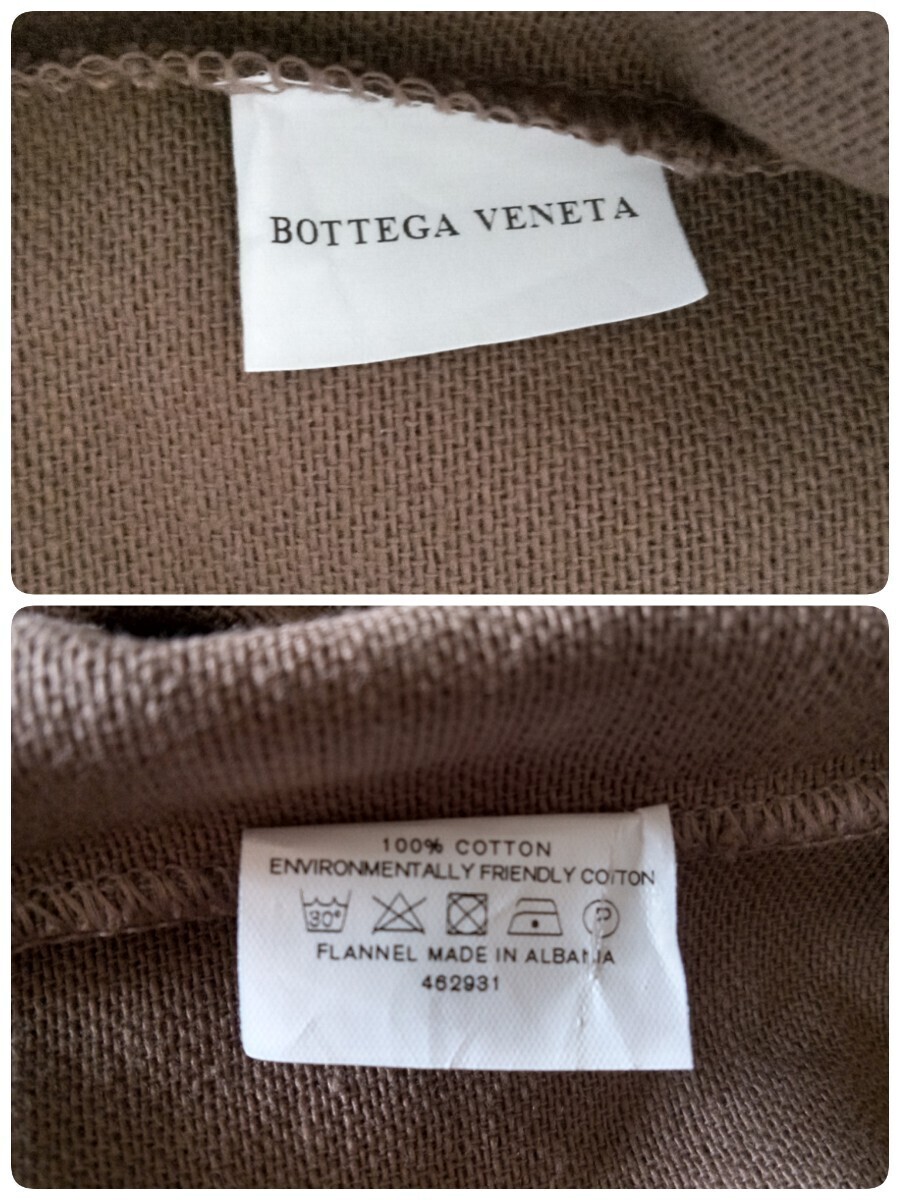 〔ボッテガ ヴェネタ〕34×29cm 保存袋 巾着袋 布袋 BOTTEGA VENETA 正規品 （0069)の画像6