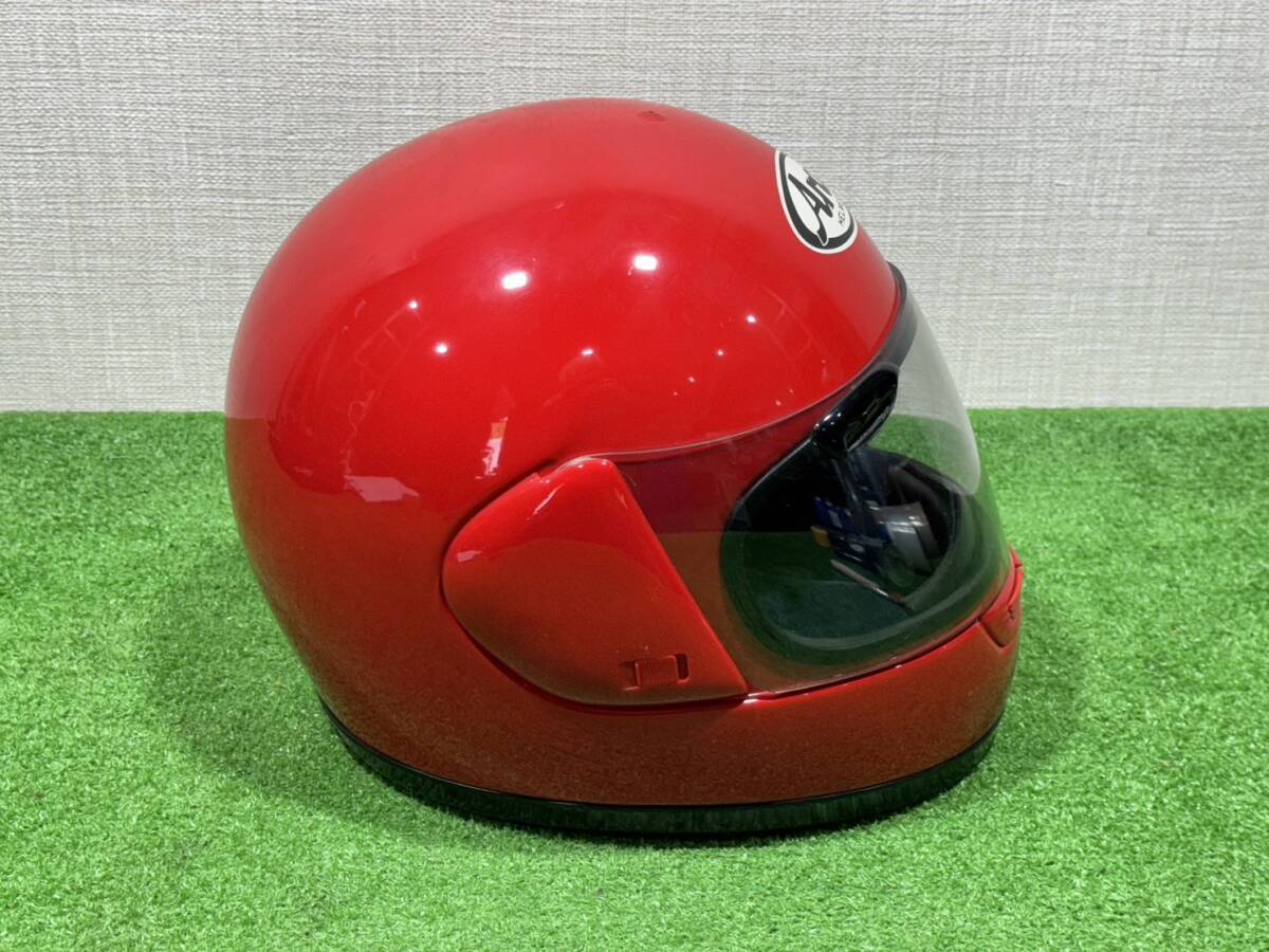 （Ｍ630）Ａｒａｉ　アライ　ヘルメット　当時物　族ヘル　55　56㎝_画像3