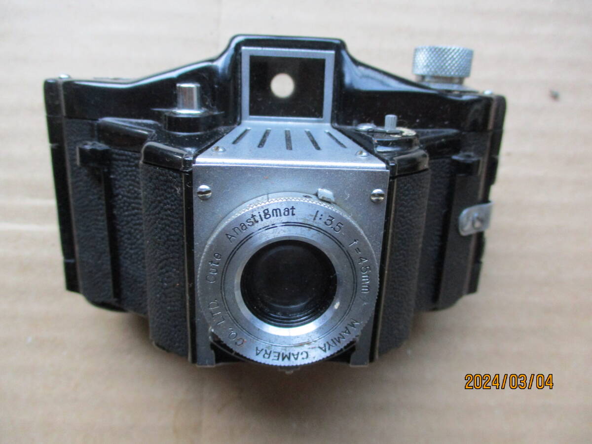 Mamiya( Mamiya light machine made )boruta stamp camera mammy( mummy )