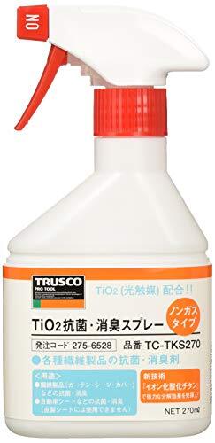 トラスコ中山(TRUSCO) 光触媒TiO2抗菌・消臭スプレー ノンガスタイプ 270ml TC-TKS270_画像1