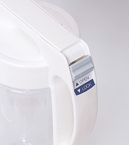 岩崎工業 冷水筒 ポット タテヨコ イージケア ピッチャー 1.6L ホワイト K-1275W 日本製_画像5