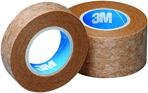 3M micro poas gold tone surgical tape non-woven beige 25mm width x9.1m 1 volume entering 1533EP-1