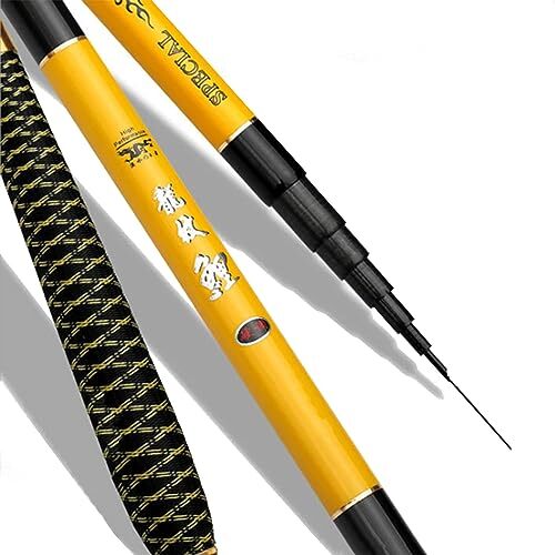クリスマスファッション 振出 超硬 釣り竿 ワカサギ釣り cm 540 5.4m 全長 渓流竿 Wellve 仕舞寸法約73cm 穂先リリアン 先調子 カーボンロッド 渓流釣り その他
