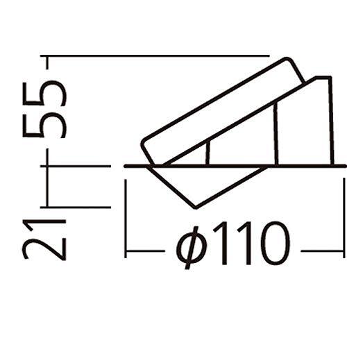 パナソニック LEDウォールウォッシャダウンライト φ100 150・100形 電球色 NTS71244S_画像2