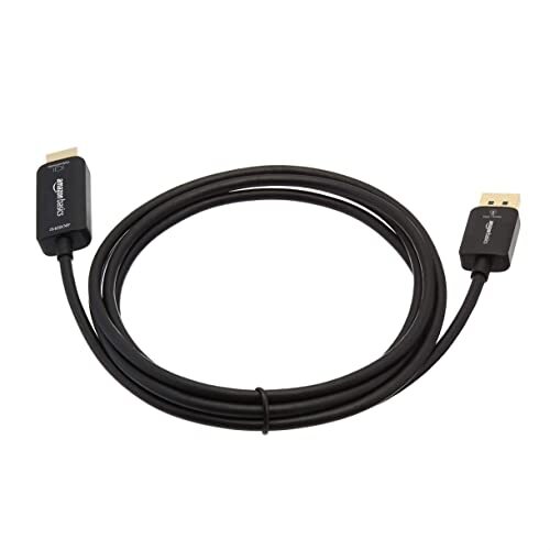Amazonベーシック コンポジットケーブル DisplayPort-HDMI 変換ケーブル 単方向伝送 4K/60Hz ,1.8m_画像4