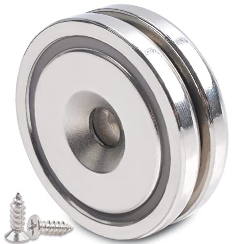  magnet powerful Neo Jim magnet screw attaching diameter 36mm, hole diameter 6.5mm withstand load 48KG super powerful round magnet kitchen bathroom industry outdoors warehouse 