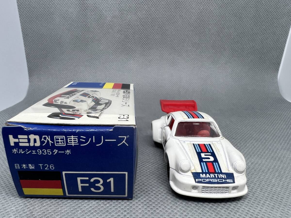 トミカ　青箱F31 ポルシェ935ターボ　日本製_画像3