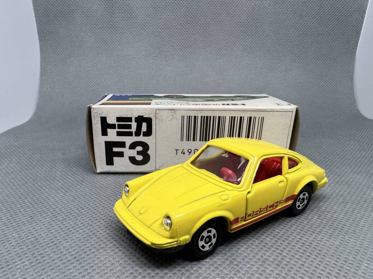 トミカ 青箱F3 ポルシェ911S 日本製の画像5