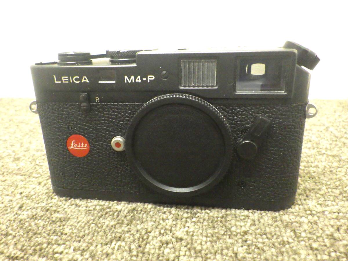 【送料無料】Sh0301-04◯LEICA ライカ M4-P レンジファインダー フィルムカメラ カメラ ブラックボディジャンク