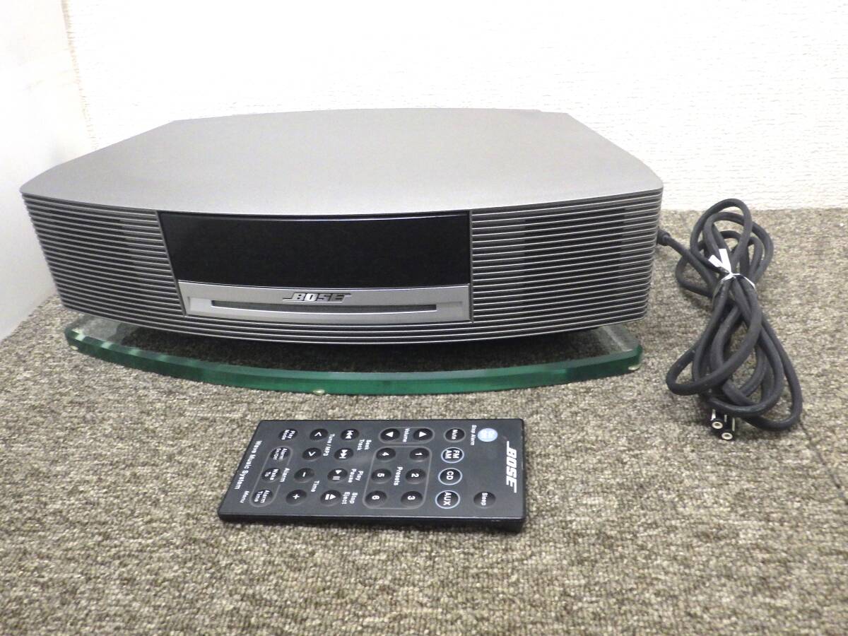 【送料無料】Sh0326-03◯BOSE ボーズ Wave music system ウェーブミュージックシステム プレーヤー AWRCCB_画像1