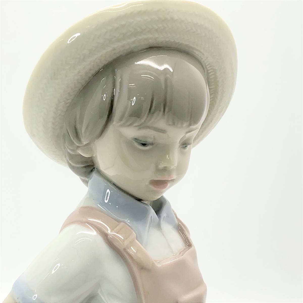 LLADRO リヤドロ 1283 花車を押す少年 フィギュリン ポーセリン