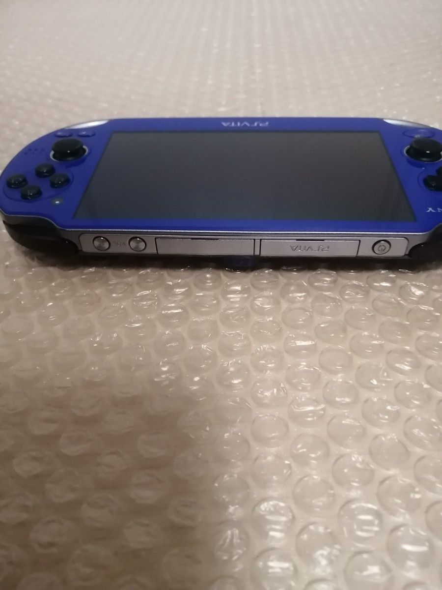 美品　PlayStation Vita Wi-Fiモデル サファイア・ブルー PCH-1000 ZA04