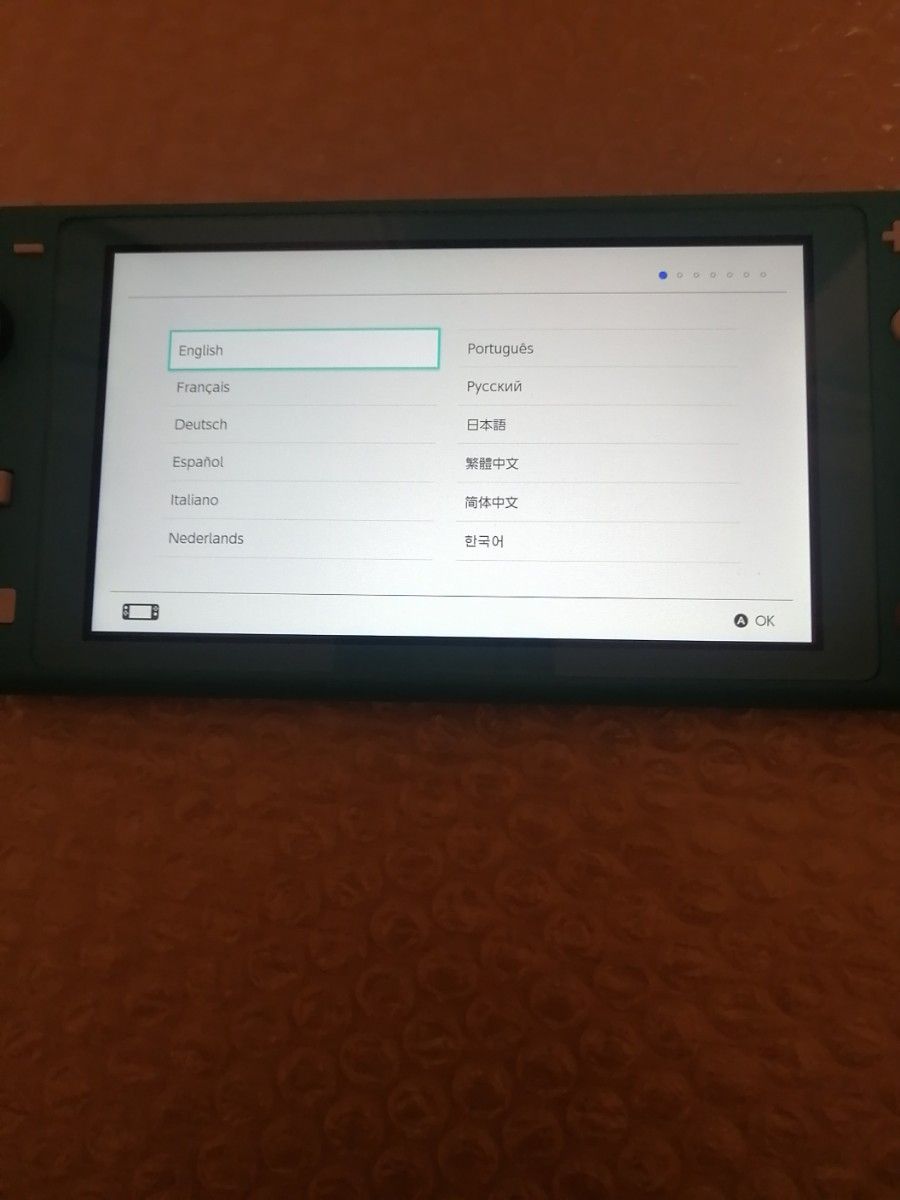 美品　Nintendo Switch Lite ターコイズ
