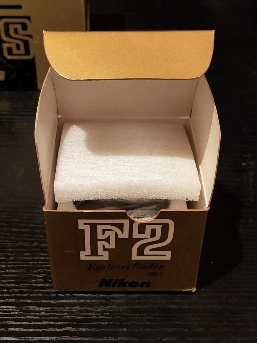 1円～ Nikon DE-1 アイレベルファインダー ニコン F2用 交換ファインダー DE-1 箱ありの画像3