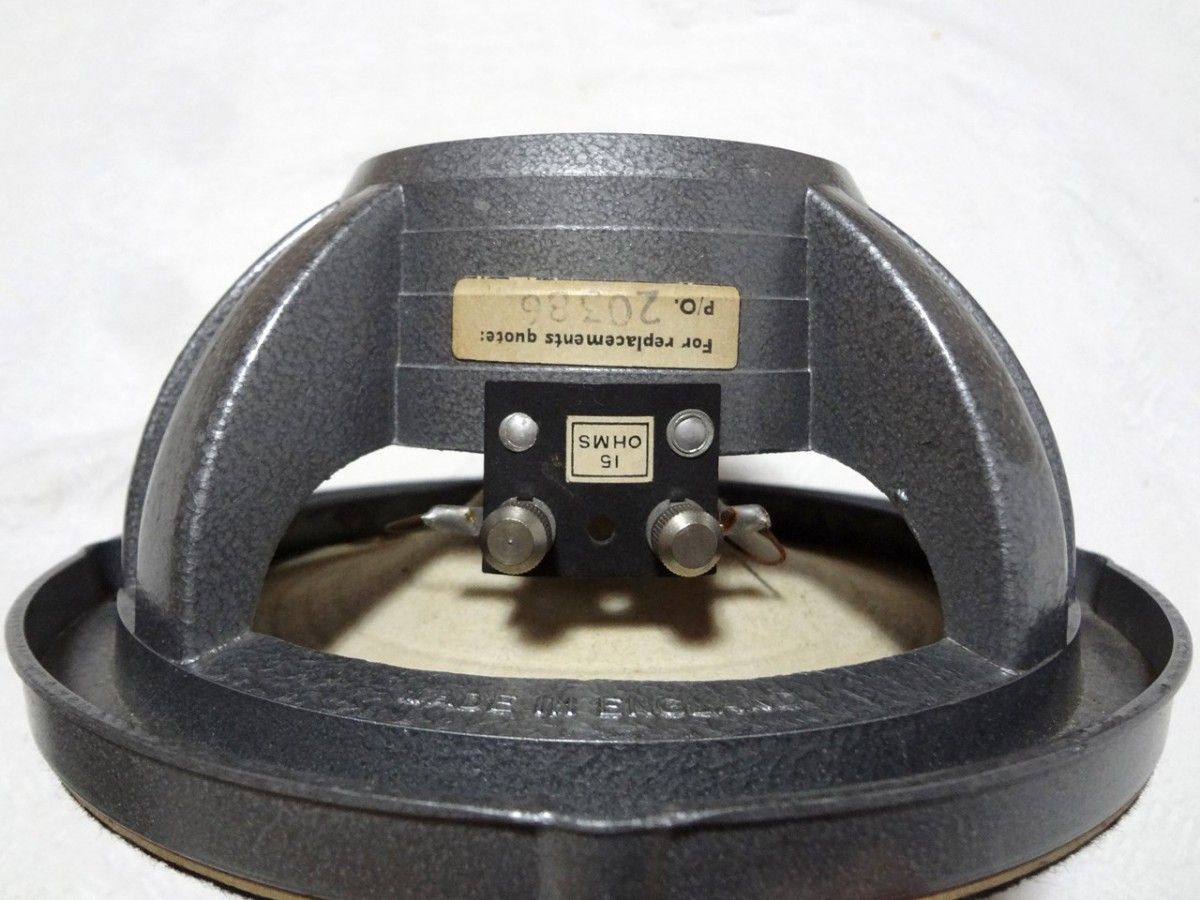 動作良好】GOODMANS TWIN AXIETTE 8 スピーカーユニット 動作良好】GOODMANS TWIN AXIETTE 8 スピーカーユニット