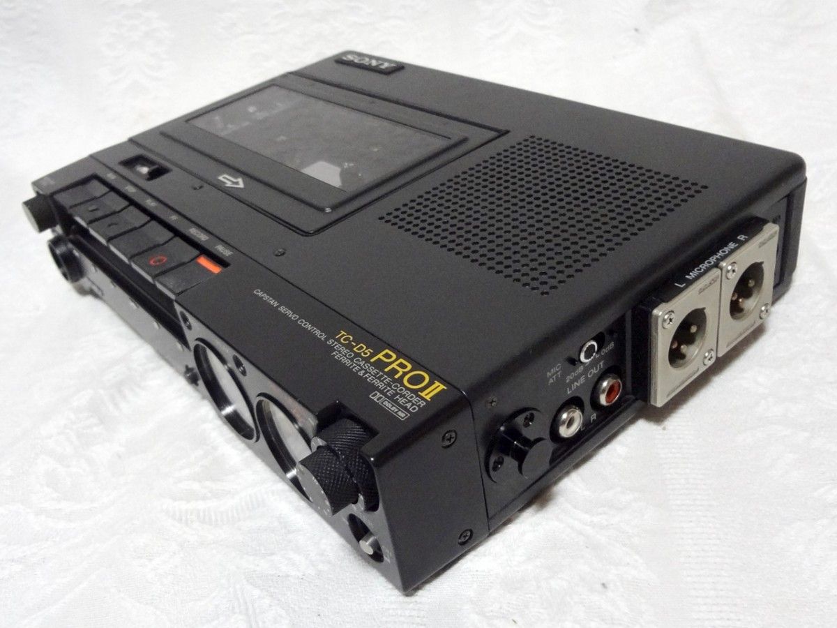 美品 SONY TC-D5 PRO2 PROⅡ プロモデル デンスケ カセット 美品 SONY TC-D5 PRO2 PROⅡ プロモデル デンスケ カセット