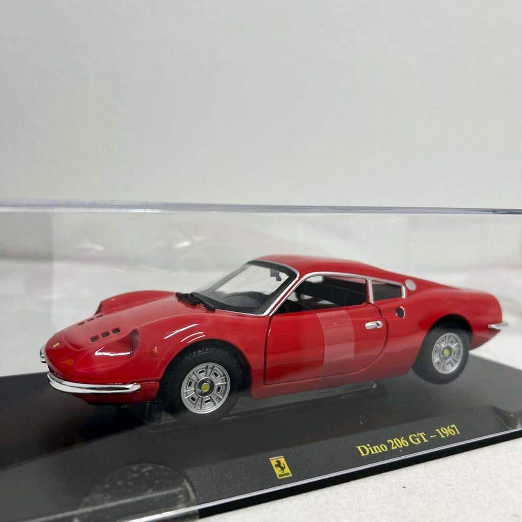  der Goss tea nire* grande .* Ferrari collection #30 1/24 FERRARI Dino 206GT 1967 year Dino final product minicar model car 