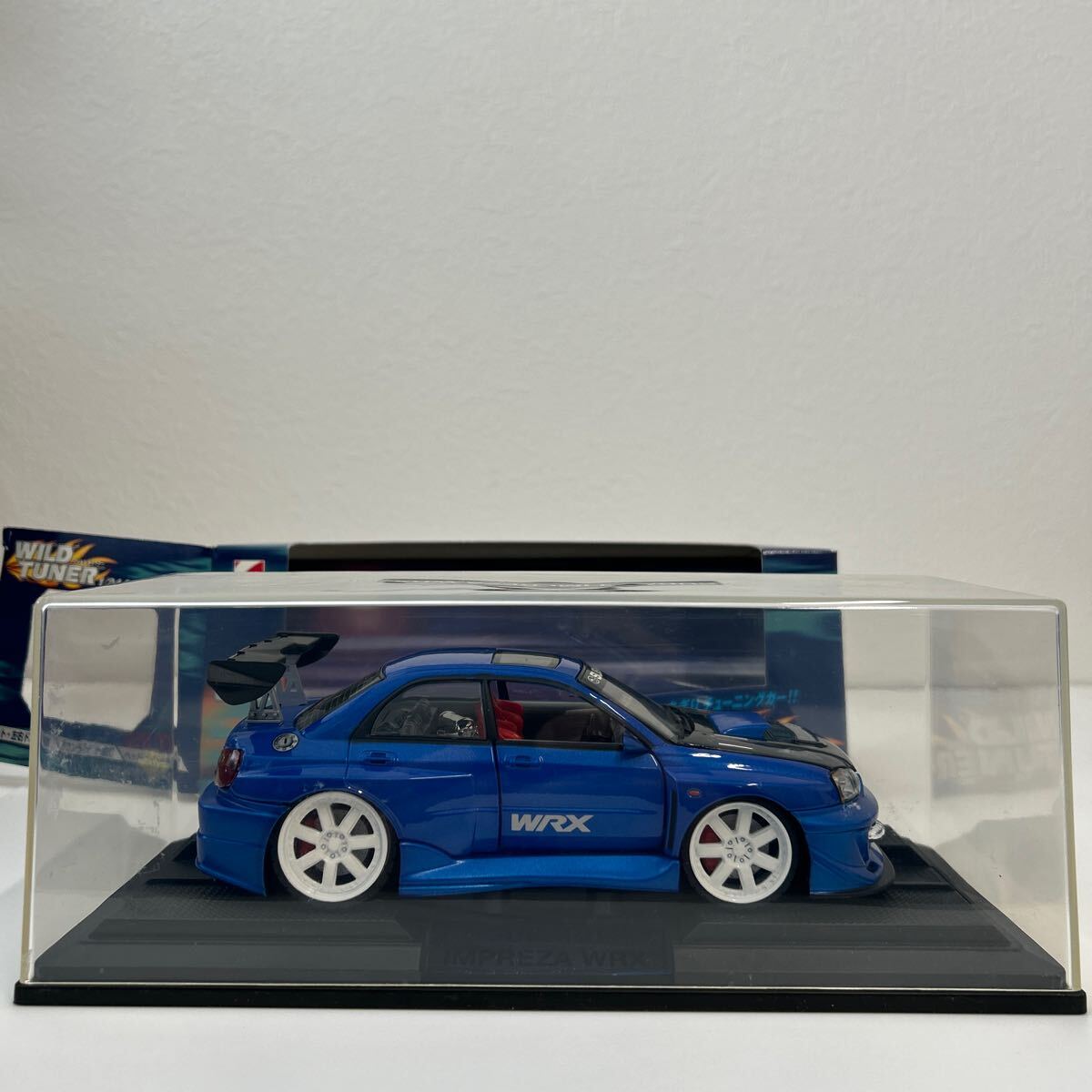 KENTOYS WILD TUNER 1/24 SUBARU IMPREZA WRX STI ワイルドチューナー スバル インプレッサ 涙目 GDBカスタム ミニカー モデルカー_画像8