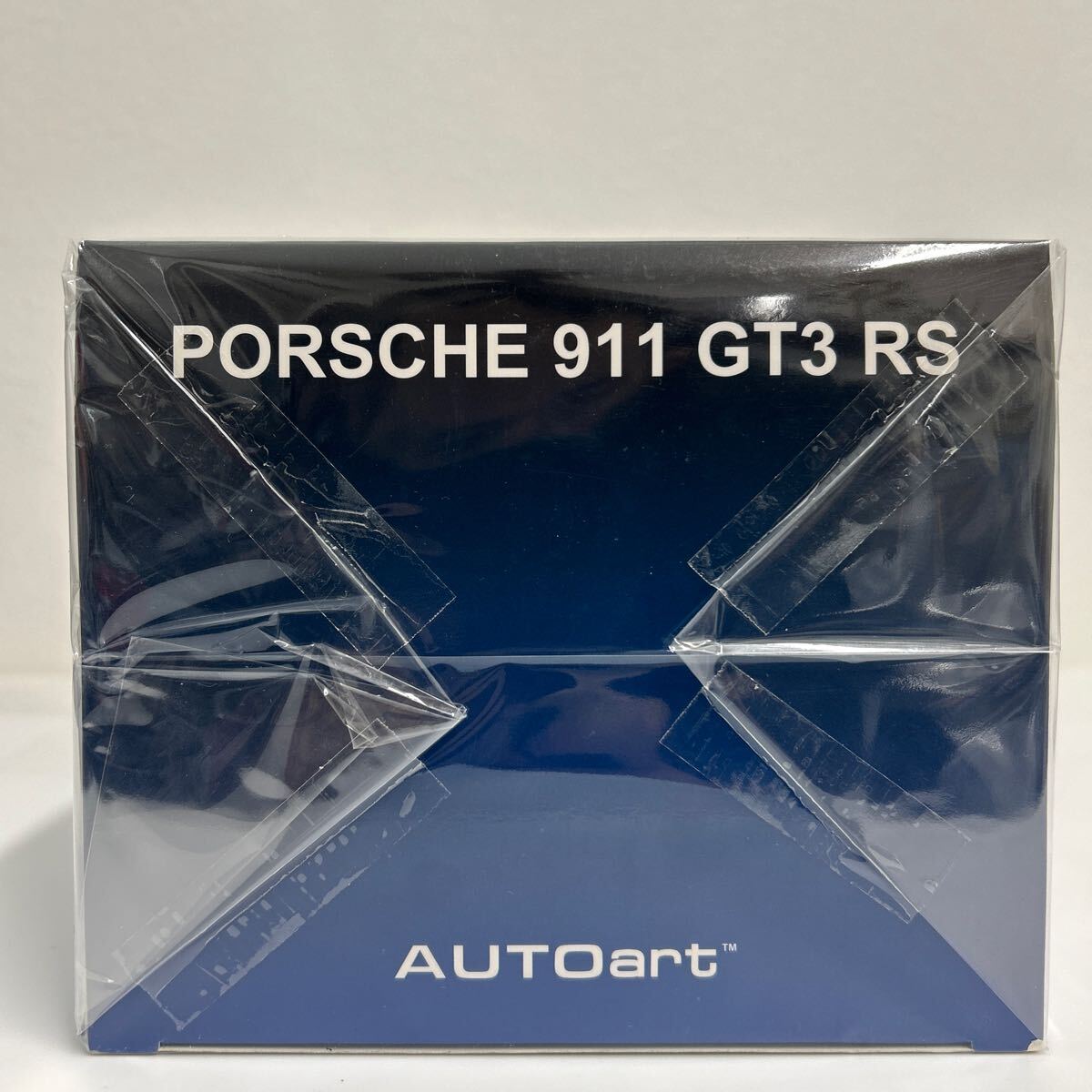 AUTOart 1/18 PORSCHE 911 (991) GT3 RS White / Dark Grey Wheels オートアート ポルシェ ホワイト ダークグレーホイール Aa ミニカーの画像4